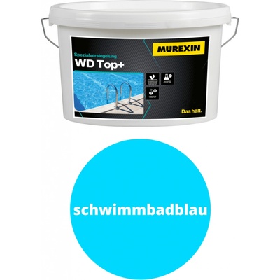 MUREXIN náter špecialny WD TOP+, schwimmbadblau (5 kg)