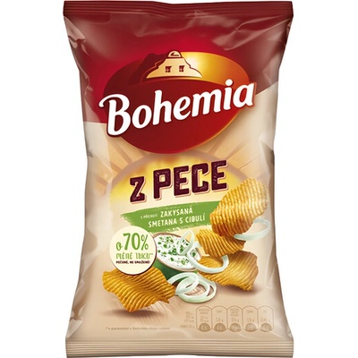 Bohemia z pece zakysaný smetana a cibulka 100 g