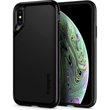 Spigen Neo Hybrid Case - хибриден кейс с висока степен на защита за iPhone XS (черен)