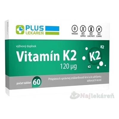 Plus Lékárna Vitamin K2 120 μg 60 tablet