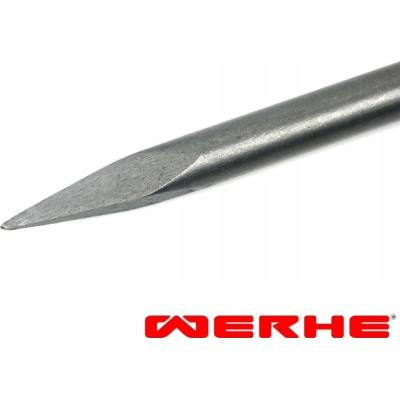 WERHE Sekáč špicatý do betónu - 14x250 mm SDS Plus