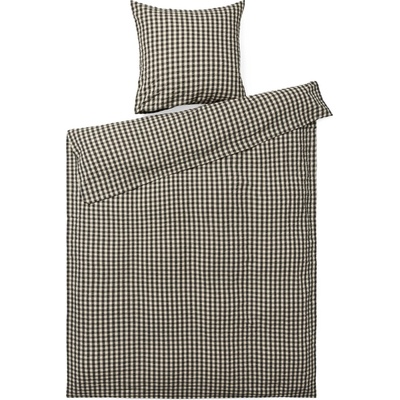 Juna Спално бельо Bæk & Bølge с калъфка за възглавница 60 x 63 cm 140 x 200 см черно и бежово (637092)
