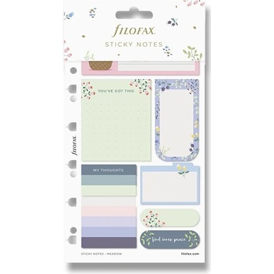 Filofax Lepicí bločky Multi Meadow náplň osobních A5 diářů – Zboží Živě