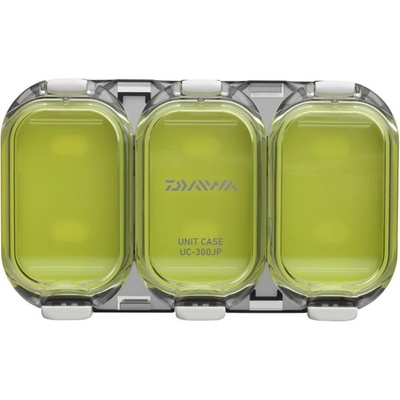 Daiwa Vodotesná Krabička Waterproof Sealed Unit Case 300 Zelená 3 Priehradky