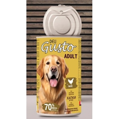 Deli Gusto Dog Chicken - хапки в сос с пилешко 1240гр