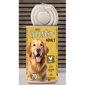 Deli Gusto Dog Chicken - хапки в сос с пилешко 1240гр
