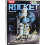 LEAN Toys Конструктор Lean Toys - Ракета и орбитална станция, 815 части (27910)