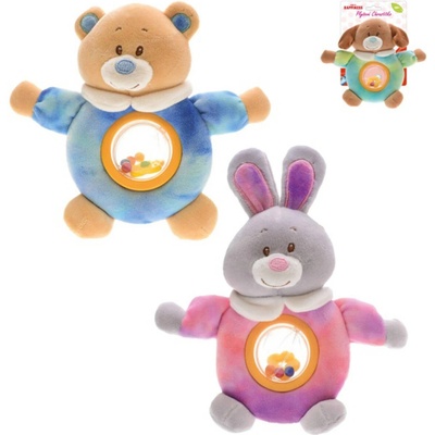 Baby Happiness zířátko plyšové 17 cm s chrastítkem Pejsek