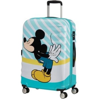 Samsonite American Tourister Спинер на 4 колела 67 см. Wavebreaker MICKEY BLUE KISS