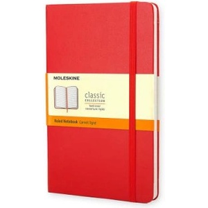 Moleskine Moleskine Pocket Ruled Hardcover Notebook Scarlet Red | Moleskine