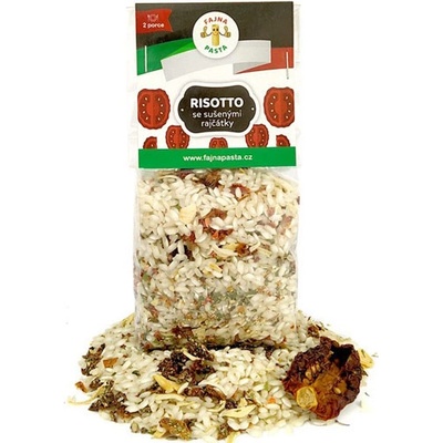 Fajna Pasta Risotto se sušenými rajčátky 250 g – Zboží Dáma