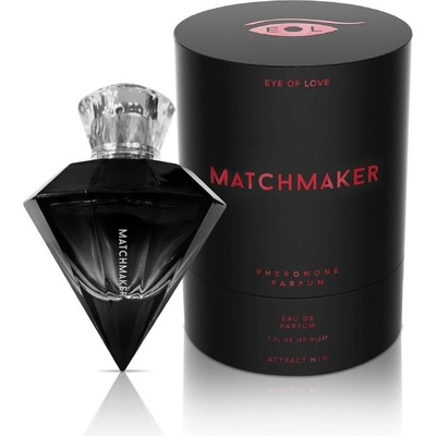 Eye of Love Matchmaker Black Diamond LGBTQ Attract Him feromónový parfum priťahujúci mužov 30 ml