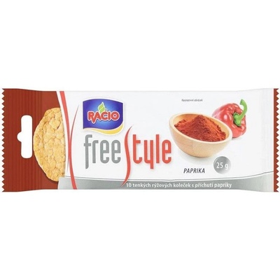 Racio Free Style Rýžové chlebíčky paprika 25 g – Zboží Mobilmania