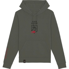 Van Deer Red Bull Sport a logem VAN DEER Logo Hoody Zelená