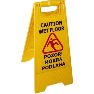 Cedule „Mokrá podlaha“, plast, 600 × 300 mm 730711