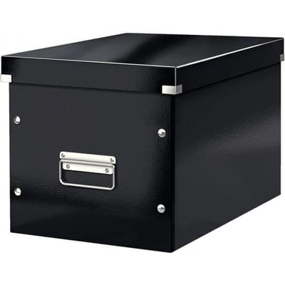Leitz Štvorcová krabica Click & Store A4 čierna