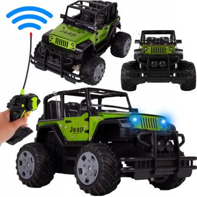 MalPlay Terénní auto kovové 1:20 červené