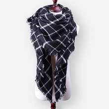 Blanket dámsky šál pončo čierny