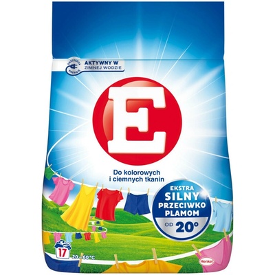 E Prací prášok Color 1,02 kg 17 PD
