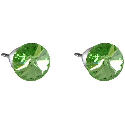 JSB Rivoli se Swarovski Elements Peridot 2404