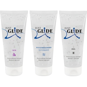 Just Glide - лубрикант комплект - 3x200 мл - desirel