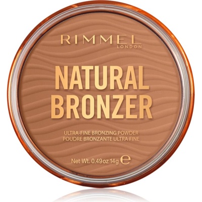 Rimmel Natural Bronzer бронзираща пудра цвят 002 Sunbronze 14 гр