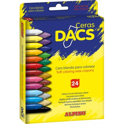 Alpino Balenie 24 voskoviek DACs