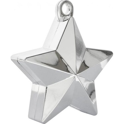 Godan decorations Váha balónku Stříbrná hvězda 170 g