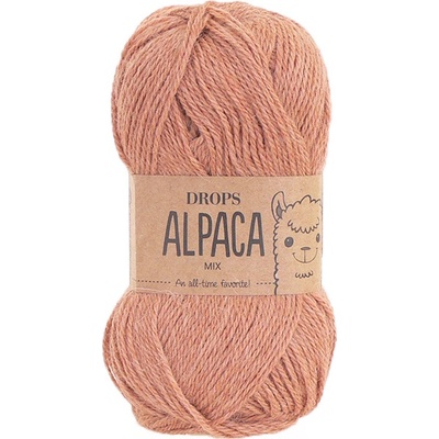 Příze DROPS Alpaca mix 9026 - rumělka