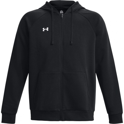 Under Armour mikina UA Rival Fleece FZ Hoodie černá