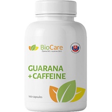 BioCare Guarana + kofeín 100 kapsúl