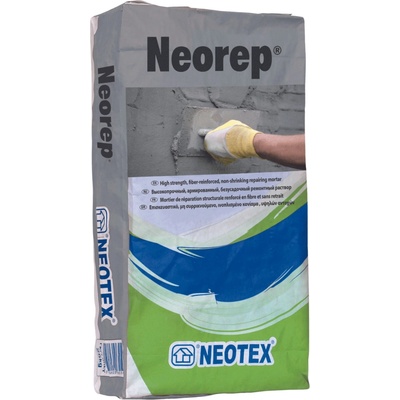 NEOTEX Neorep - cementová opravná malta vystužená vláknami Balenie: 25 kg vrece