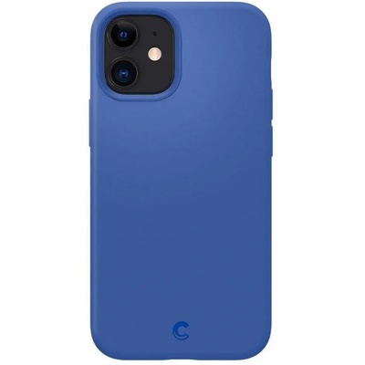 Spigen Cyrill Silicone Case - силиконов (TPU) калъф за iPhone 12 Mini (син)