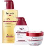 Eucerin pH5 Комплект - Душ олио, Гел-крем и Интимен душ гел, 400 + 350 + 250 ml Лосион за тяло