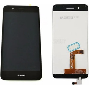  LCD Дисплей с тъч скрийн за Huawei P8 Lite Smart, черен (D2610009)