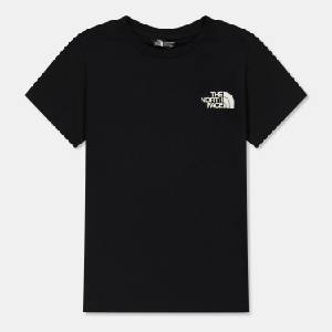 The North Face Детска тениска The North Face Unisex Kids Regular Fit Mountain T-Shirt - TNF Black JK3