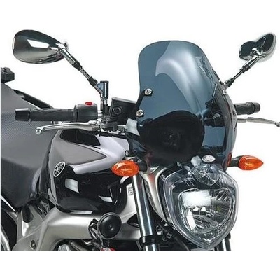 KAPPA plexi štít YAMAHA FZ6 (04-06) 35 X 36 cm ztmavená - potřebné upevnění D140KITK – Sleviste.cz