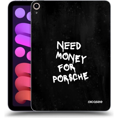 Picasee silikónový prehľadný obal pre Apple iPad mini 2021 6. gen Black Dollar