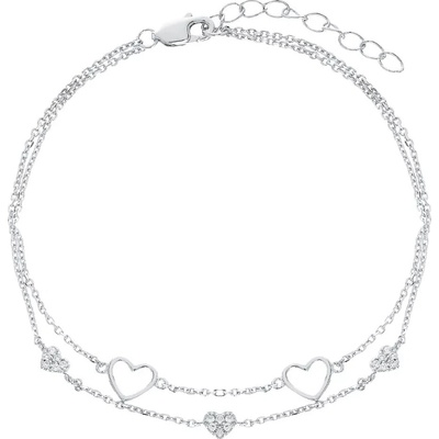 Mabell dámský stříbrný náramek MARTYNE CZ221SCBR027C45