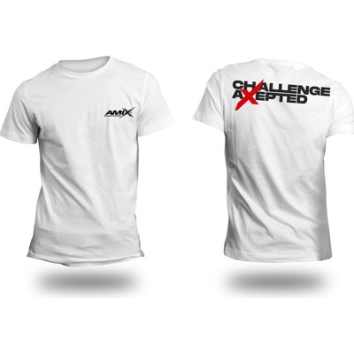 Amix Tshirt Challenge AXepted Bílá, XL