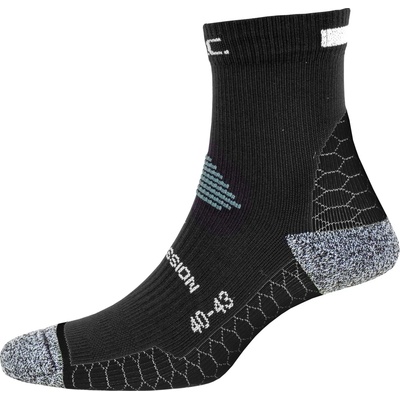 P. A. C P. A. C. Дамски чорапи за бягане P. A. C. Women's 6.2 Running Reflective Pro Mid Compression Running socks - Black - размер 35-37 (EU) (201-8965-0411)