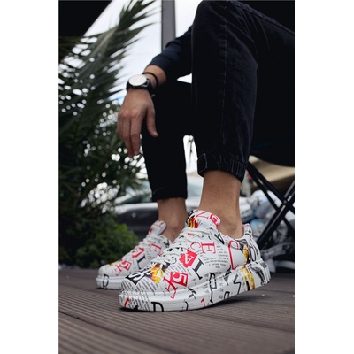 Chekich Унисекс обувки с връзки CH255 - Многоцветни #359835 (359835_Бяло)