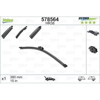 VALEO Stieracia lišta 578564