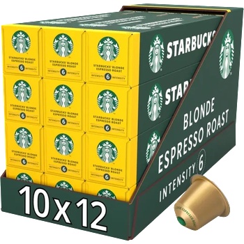 Starbucks Blonde Espresso печено кафе на капсули за Nespresso 120 бр
