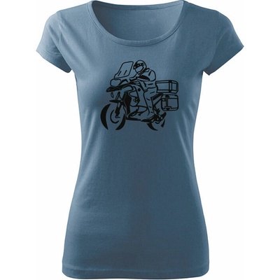 Tričko BMW R1200 ADV dámske tričko Denim