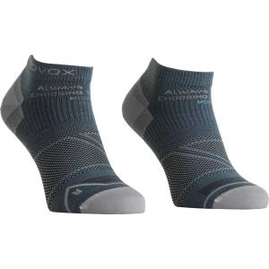 Ortovox Дамски туристически чорапи Ortovox Women's Alpine Light Low Socks Walking socks - Dark Arctic Grey - размер 42-44 (EU) (207-1396-0113)