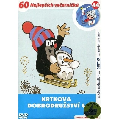 Krtkova dobrodružství 4. DVD