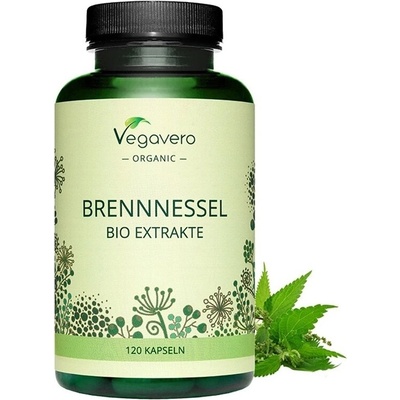 Vegavero Копривa (екстракт от корен и лист) БИО 120 капсули | Vegavero (VV-VITA-188)