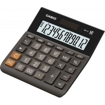 Casio MH-12BK-S 12-digit black office calculator (ARBCAIKLK0046)