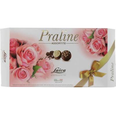 Laica pralinky darčekové balenie ruže 150 g
